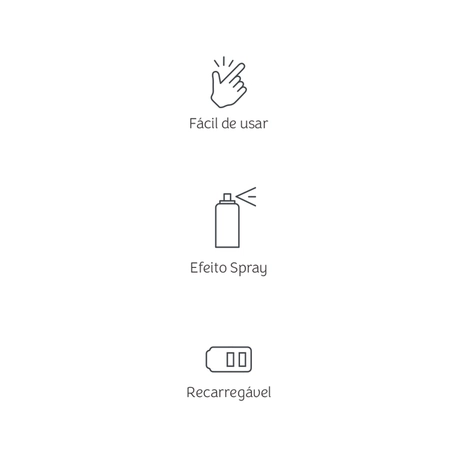 Kit de Aerógrafo Elétrico USB Mimo