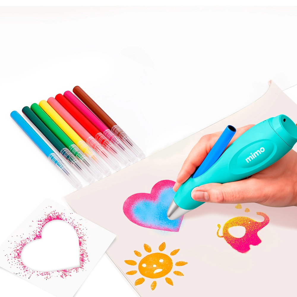 Kit de Aerógrafo Elétrico USB Mimo
