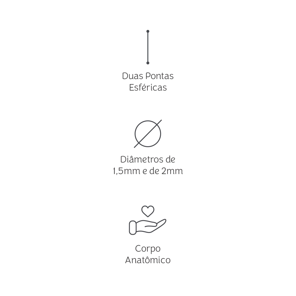 Boleador com Diâmetros de 1,5mm e de 2mm - Mimo
