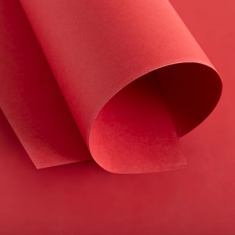 Papel Colorido Color Pop Vermelho Carmim Mimo - 30,5 x 30,5 cm - 180 g - 25 fls