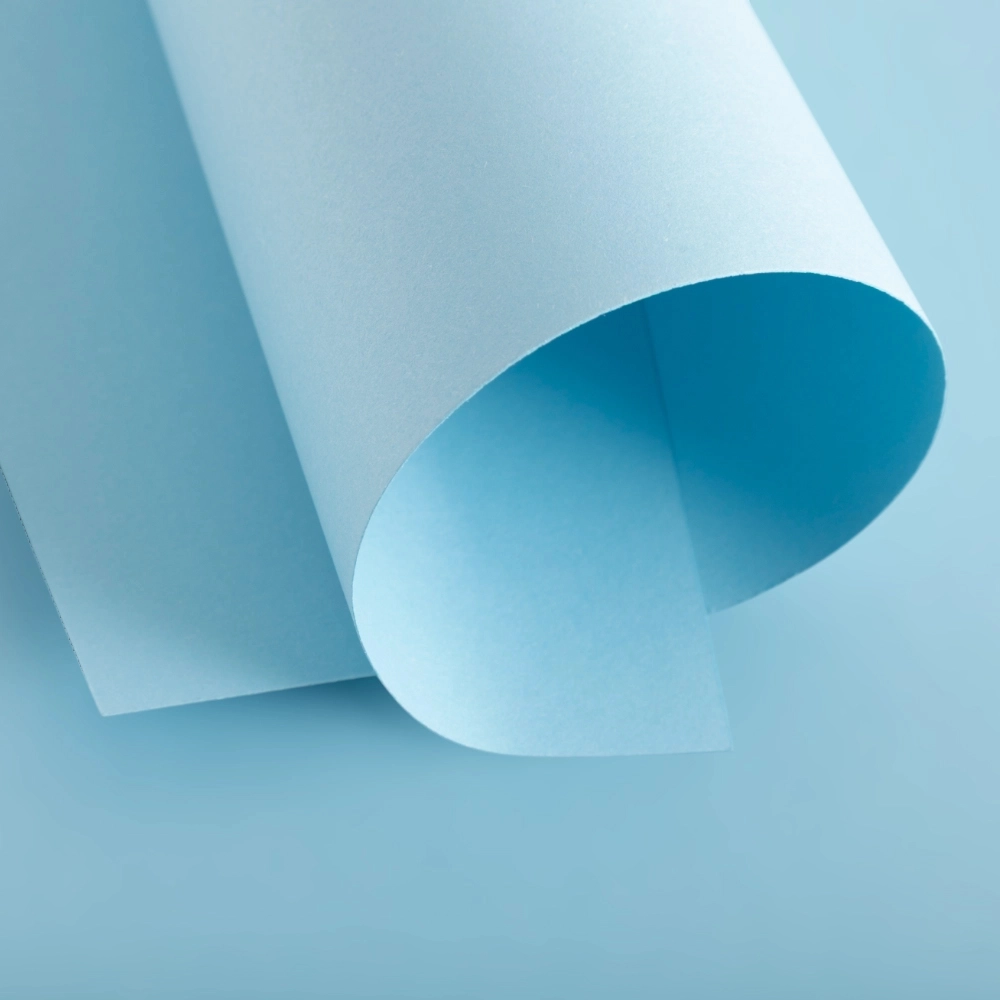 Papel Colorido Color Pop Azul Água Mimo - 30,5 x 30,5 cm - 180 g - 25 fls