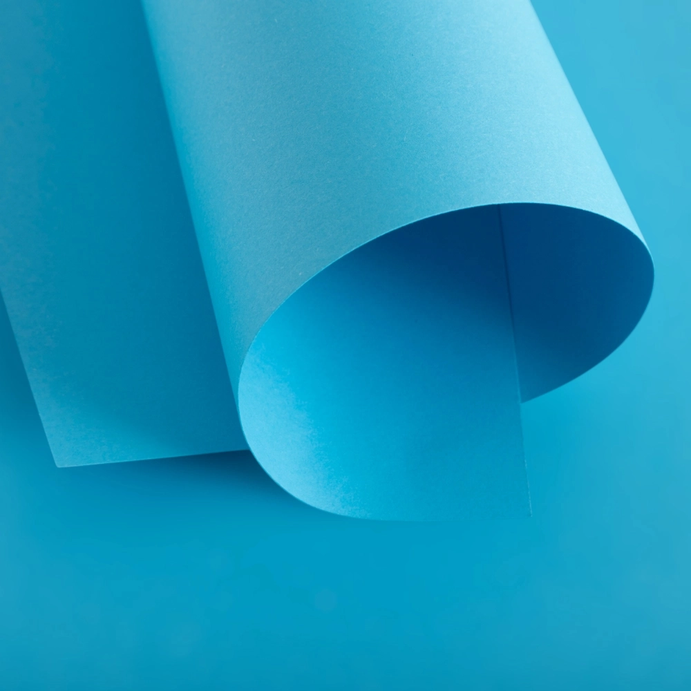 Papel Colorido Color Pop Azul Céu Mimo - 30,5 x 30,5 cm - 180 g - 25 fls