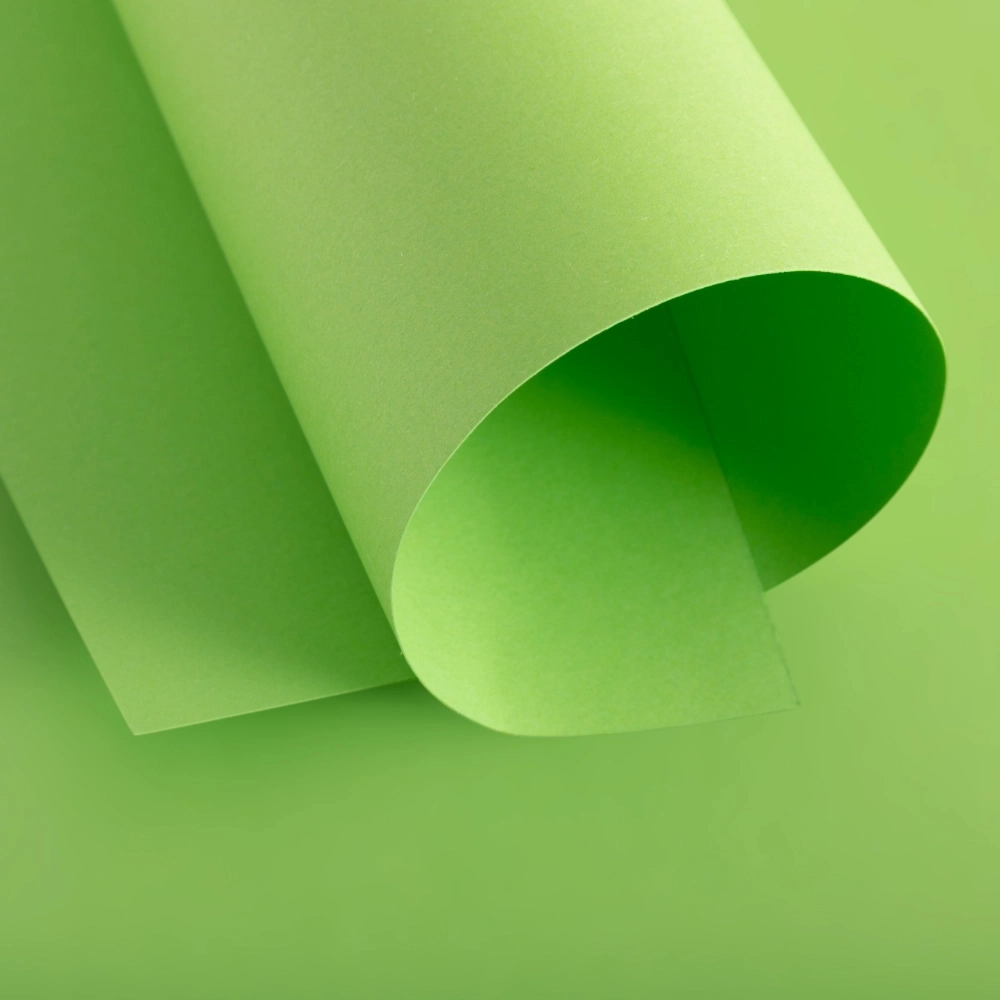Papel Colorido Color Pop Verde Salada Mimo - 30,5 x 30,5 cm - 180 g - 25 fls