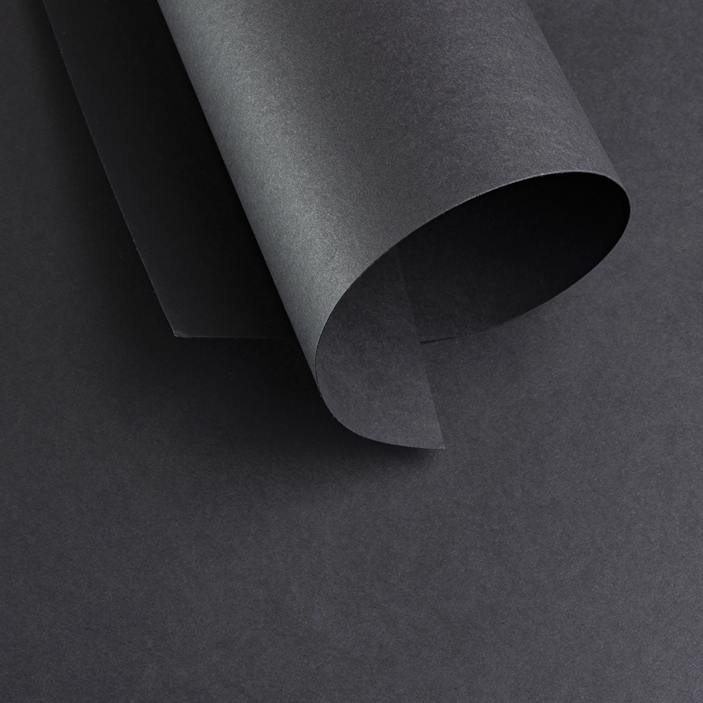 Papel Colorido Color Pop Preto Absoluto Mimo - 30,5 x 30,5 cm - 180 g - 25 fls