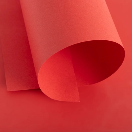Papel Colorido Color Pop Vermelho Puro Mimo - 30,5 x 30,5 cm - 180 g - 25 fls
