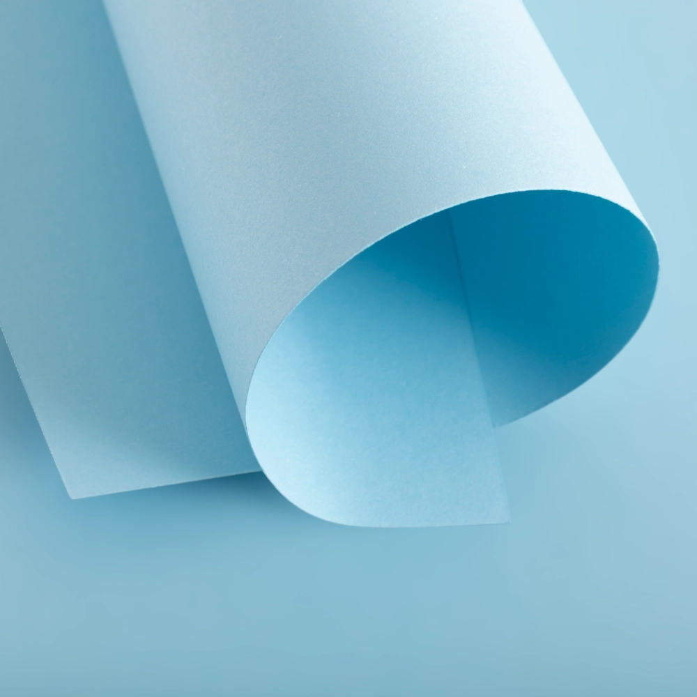 Papel Color Pop Azul Água Mimo - A4 - 180 g - 25 fls
