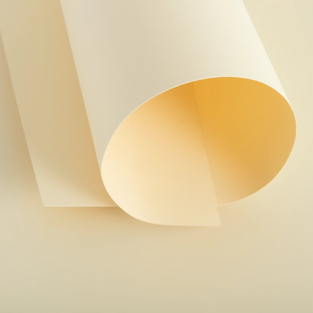 Papel Color Pop Creme Baunilha Mimo - A4 - 180 g - 25 fls