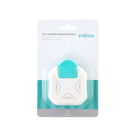 Furador Arredondador de Cantos 3 em 1 - Mimo