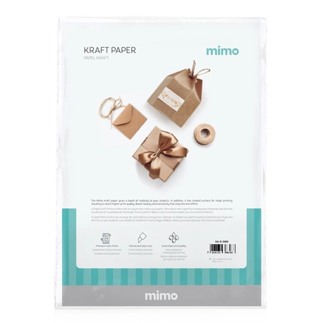 Papel Kraft Mimo - A4 - 180 g - 20 fls