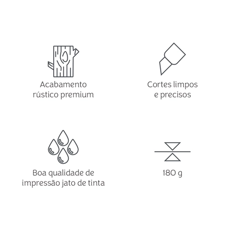 Papel Kraft Mimo - A4 - 180 g - 20 fls
