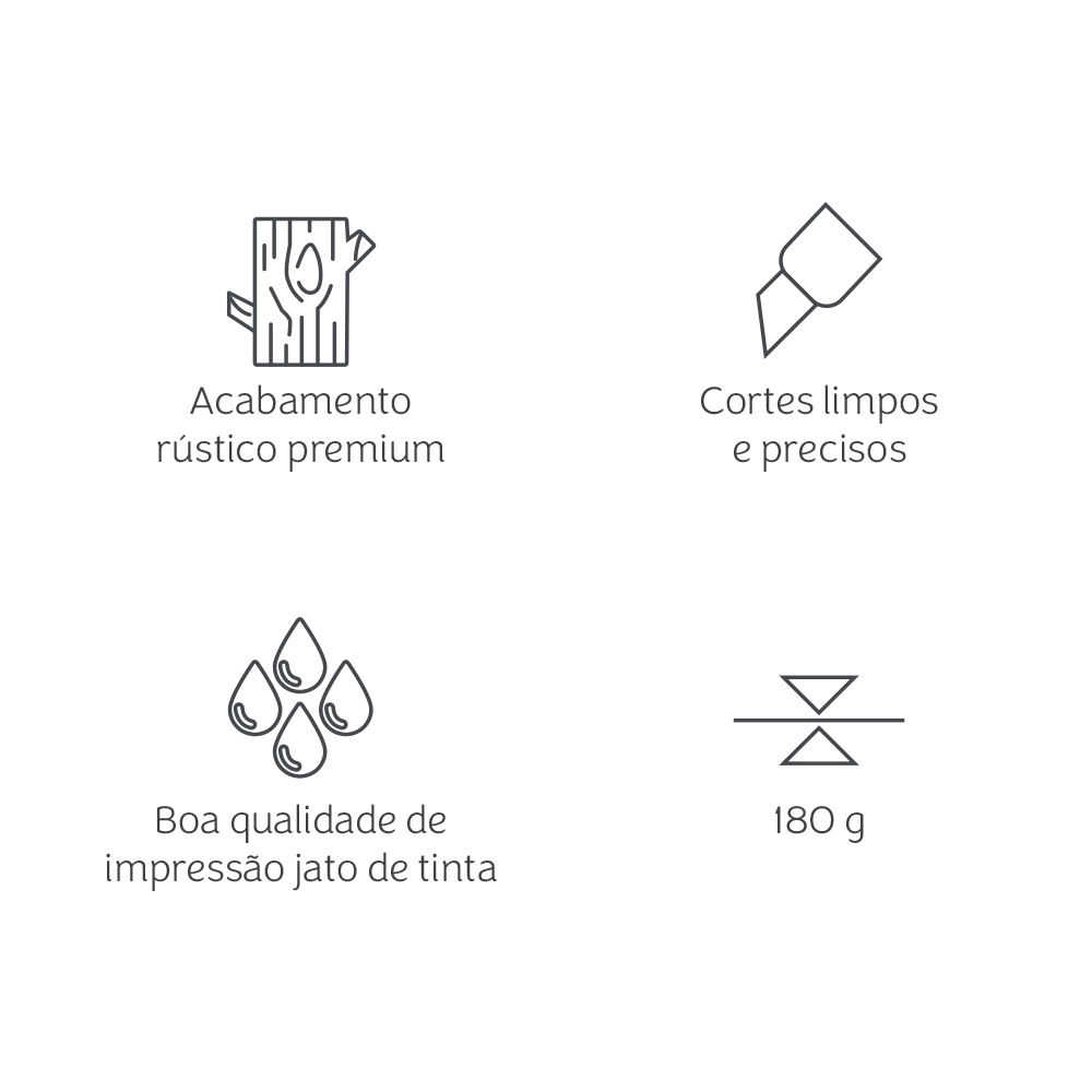 Papel Kraft Mimo - A4 - 180 g - 20 fls