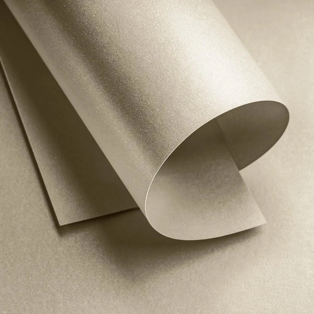 Papel Color Pop Luminous Areia Mimo - 30,5 x 30,5 cm - 250 g - 20 Fls