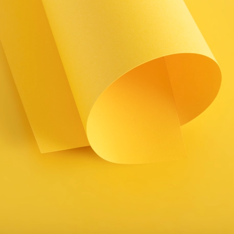Papel Color Pop Amarelo Sol Mimo - A4 - 180 g - 25 fls