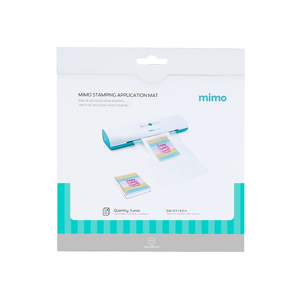 Base de Aplicação Mimo Stamping Mini - 3 Unidades