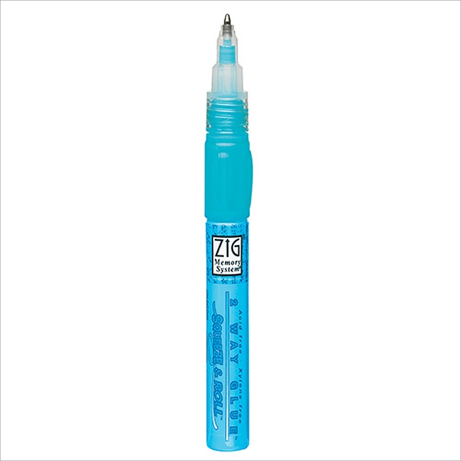 de Cola Dupla Ação Zig Glue Pen 2Way Ek Tools Ponta Fina