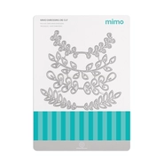 Faca de Corte Mimo Embossing - Ramos de Folhagens Variadas - 4 Pç