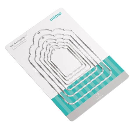 Faca de Corte Mimo Embossing - Tags - 6 Pç