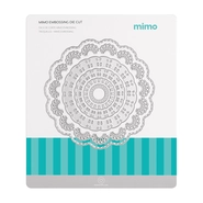 Faca de Corte Mimo Embossing - Círculos Arabesco - 6 Pç