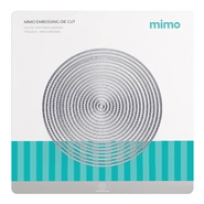 Faca de Corte Mimo Embossing - Círculos - 18 Pç