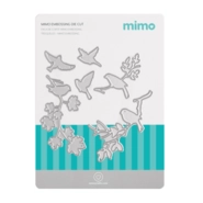 Faca de Corte Mimo Embossing - Pássaros na Árvore - 6 Pç