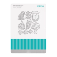 Faca de Corte Mimo Embossing - Flores Tropicais e Folhagens - 11 Pç