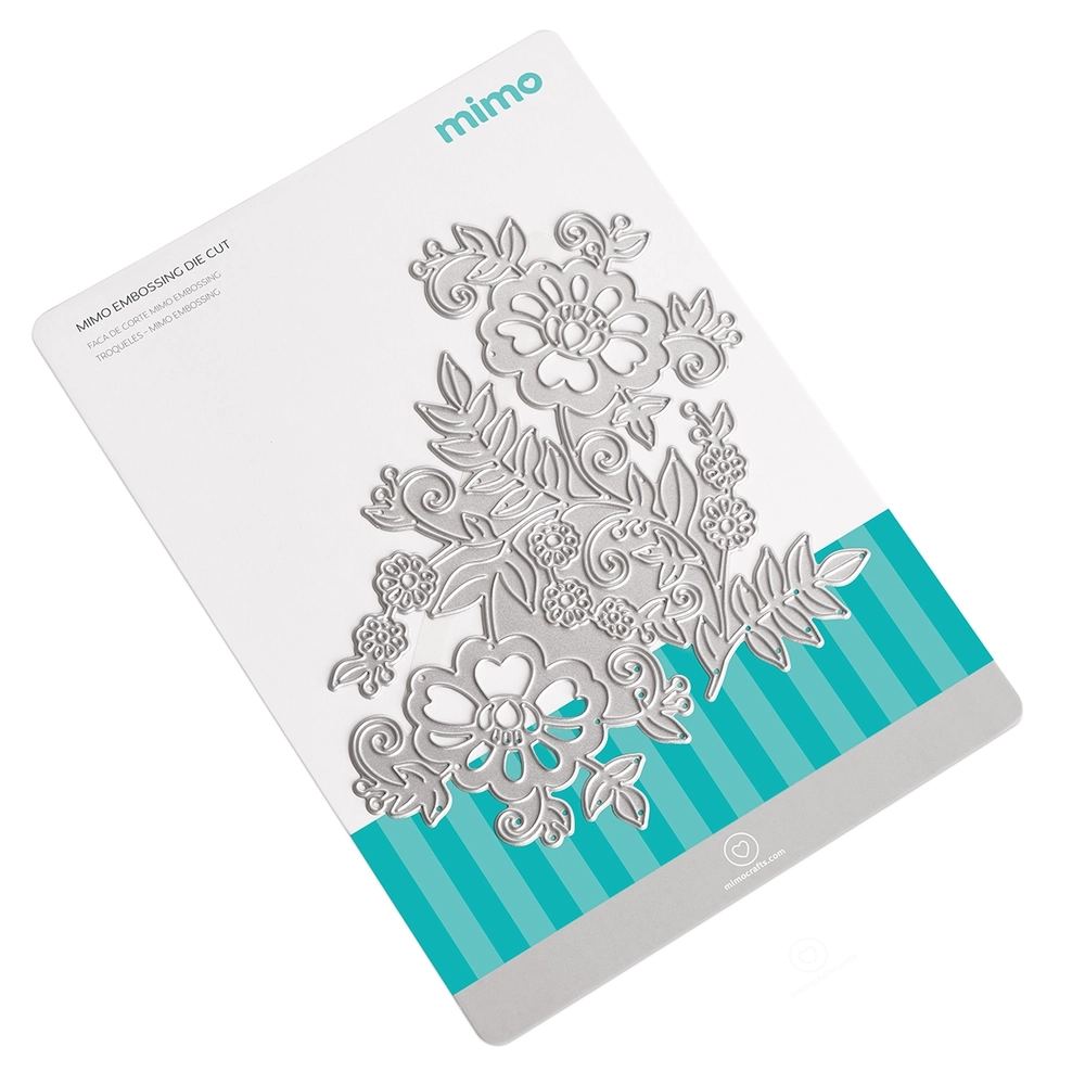 Faca de Corte Mimo Embossing - Floral - 1 Pç