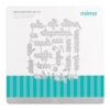 Faca de Corte Mimo Embossing - Palavras 2 - 18 Pç