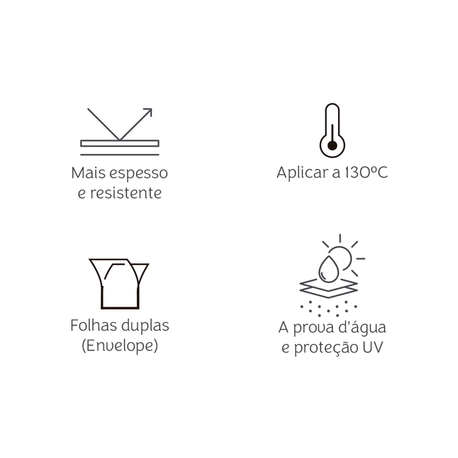 Polaseal para Plastificação Brilho Mimo - A3 - 125 mic - 20 - unds