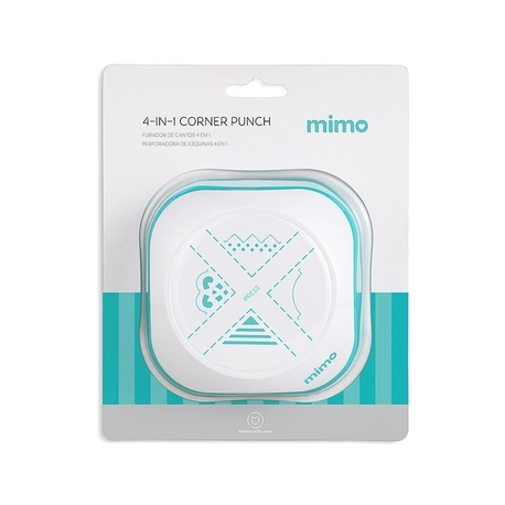 Furador de Cantos 4 em 1 - Cantoneiras Geométricas - Mimo