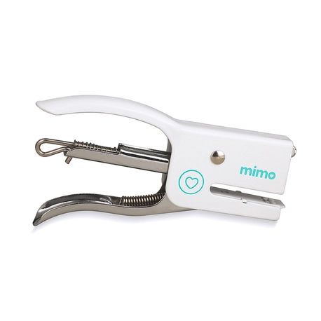 Kit Mini Grampeador Profissional com 1000 Grampos Coloridos - Mimo
