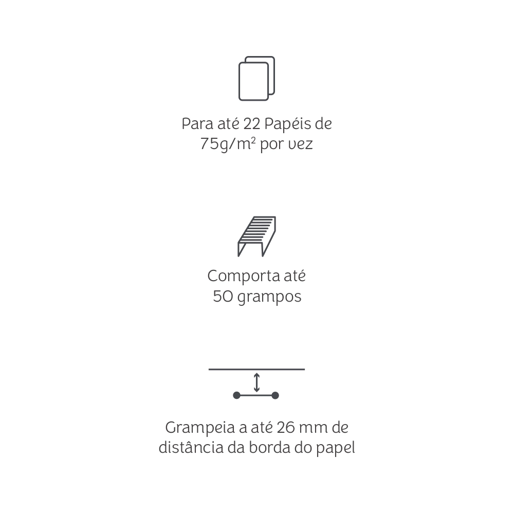Kit Mini Grampeador Profissional com 1000 Grampos Coloridos - Mimo