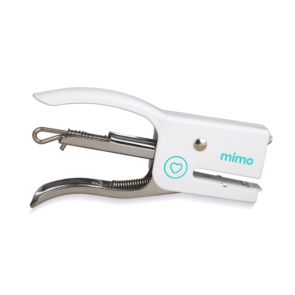 Kit Mini Grampeador Profissional com 1000 Grampos Coloridos - Mimo