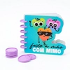 Disco Cogumelo para Caderno Inteligente Lilás Mimo - 35 mm - 20 Unids