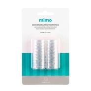 Disco Cogumelo para Caderno Inteligente Glitter Iridescente Mimo - 24 mm - 20 Unids