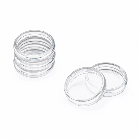 Disco Cogumelo para Caderno Inteligente Transparente Mimo - 24 mm - 20 Unids