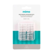 Disco Cogumelo para Caderno Inteligente Transparente Mimo - 24 mm - 20 Unids