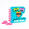 Disco Cogumelo para Caderno Inteligente Rosa Candy Mimo - 24 mm - 20 Unids