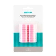 Disco Cogumelo para Caderno Inteligente Rosa Chiclete Mimo - 24 mm - 20 Unids