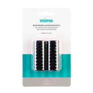 Disco Cogumelo para Caderno Inteligente Preto Mimo - 24 mm - 20 Unids