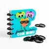 Disco Cogumelo para Caderno Inteligente Preto Mimo - 24 mm - 20 Unids