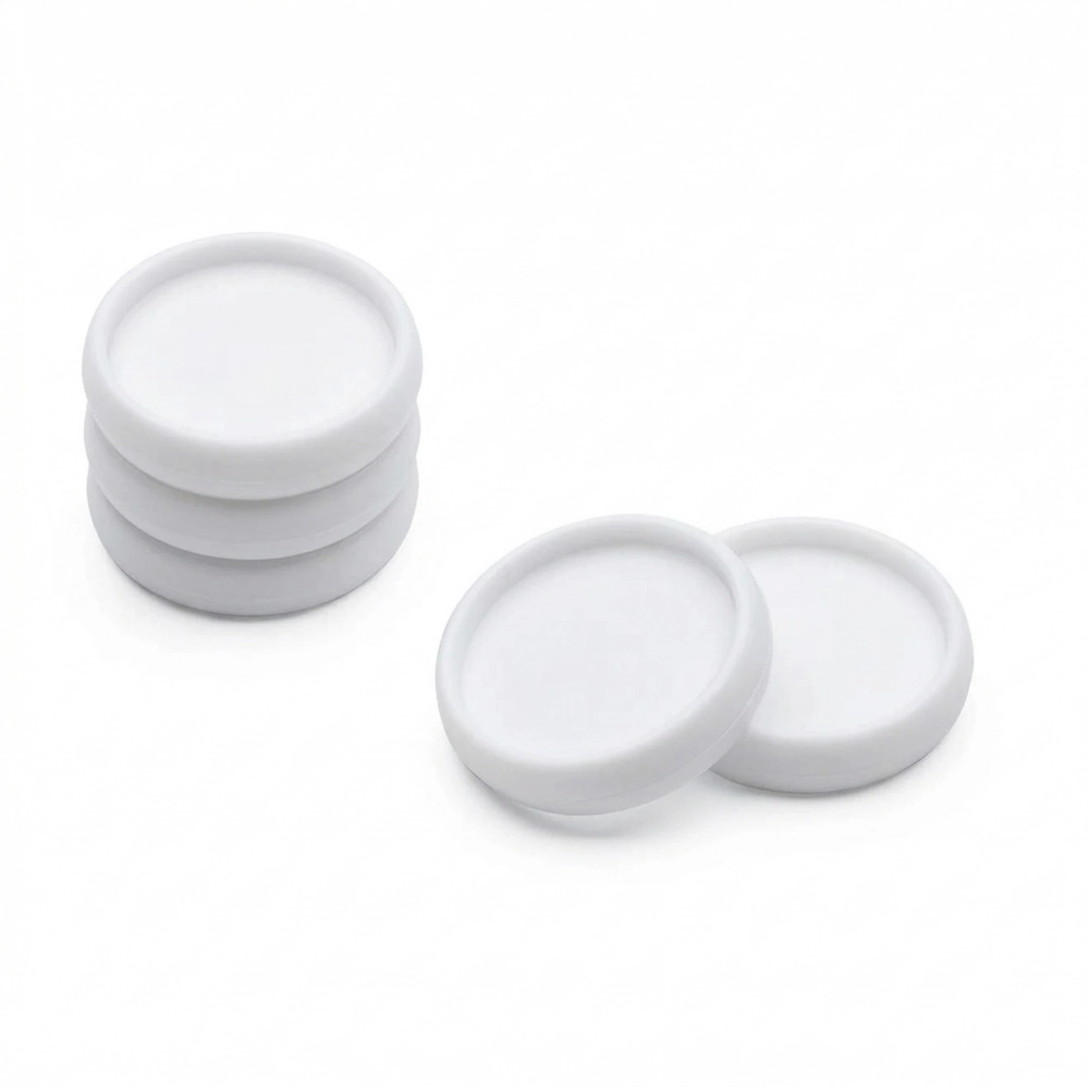 Disco Cogumelo para Caderno Inteligente Branco Mimo - 24 mm - 20 Unids