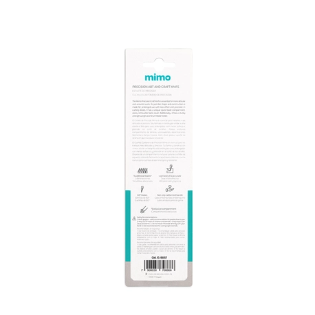 Estilete de Precisão Bisturi Mimo com 5 Lâminas Extras