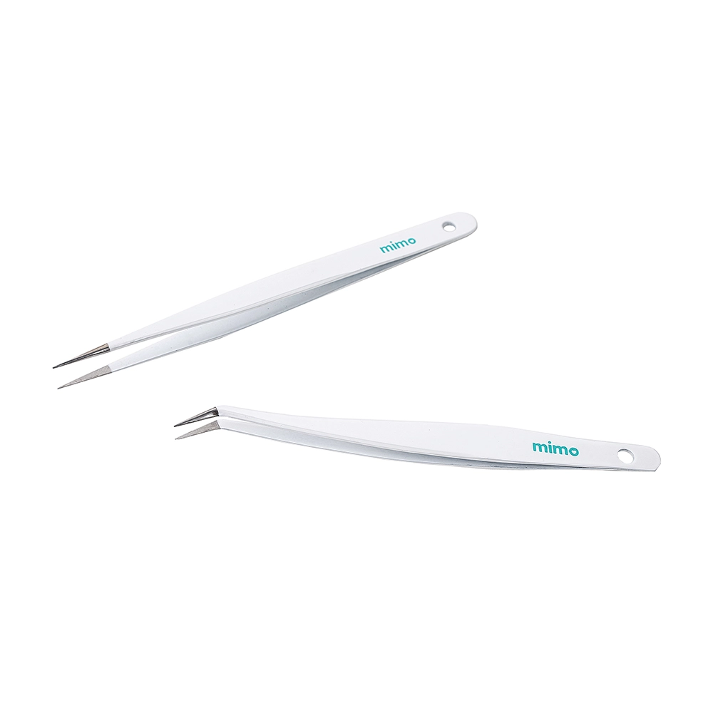 Kit com 2 Pinças de Precisão Mimo