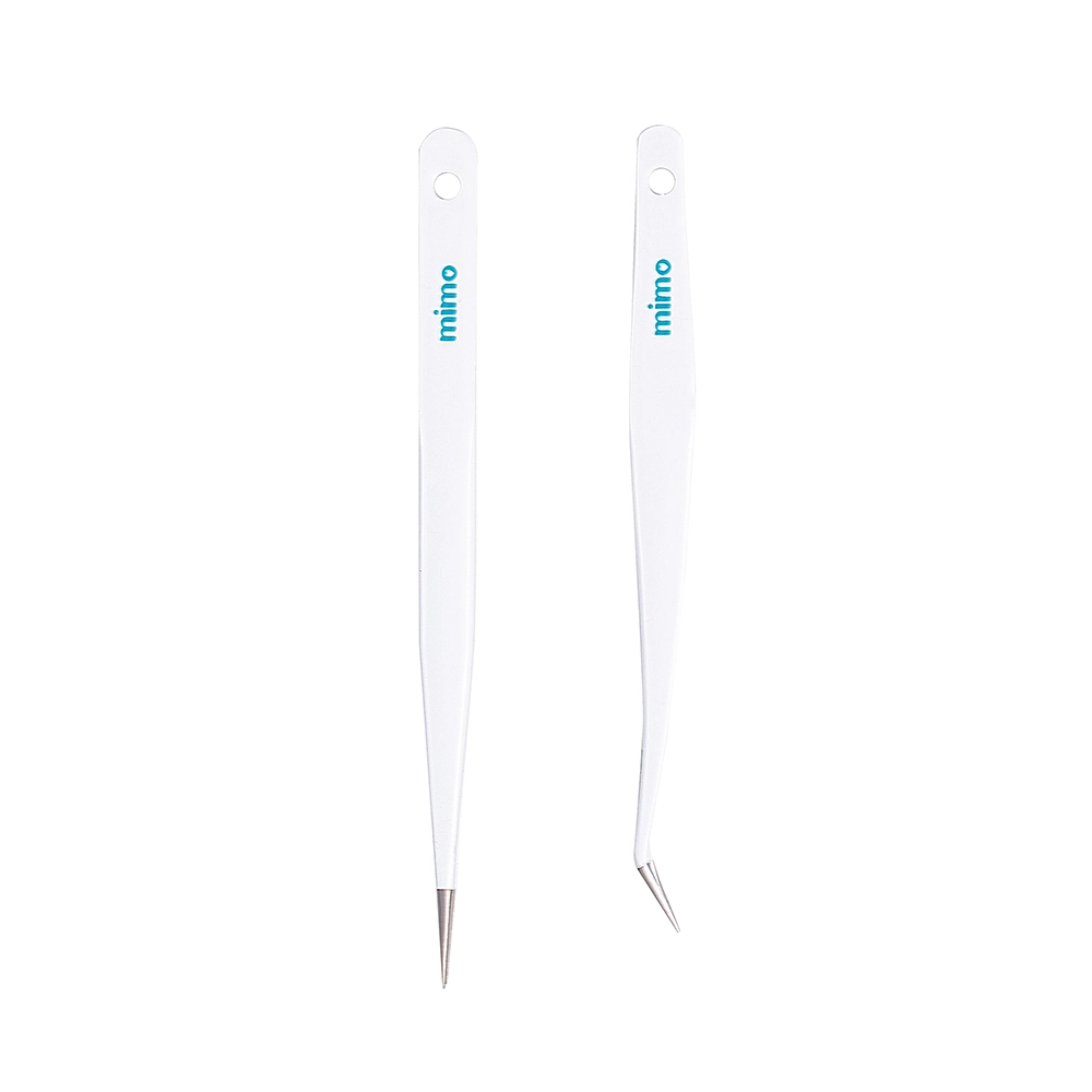 Kit com 2 Pinças de Precisão Mimo