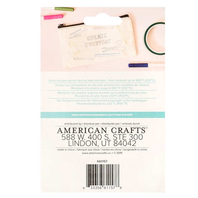 Fita resistente calor Transfer Quill We R