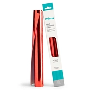 Transfer Metálico - Vermelho Puro - Mimo - 25 x 61 cm- 1 Unid