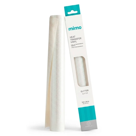 Transfer Glitter - Branco Estelar - Mimo - 25 x 61 cm - 1 Unid