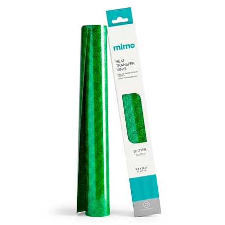 Transfer Glitter - Verde Oliva - Mimo - 25 x 61 cm- 1 Unid
