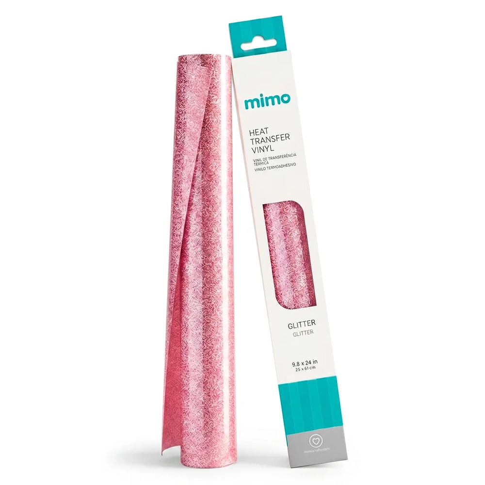 Transfer Glitter - Ouro Rosé - Mimo - 25 x 61 cm- 1 Unid
