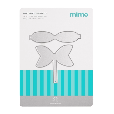 Faca de Corte Mimo Embossing - Laços - 2 Pç